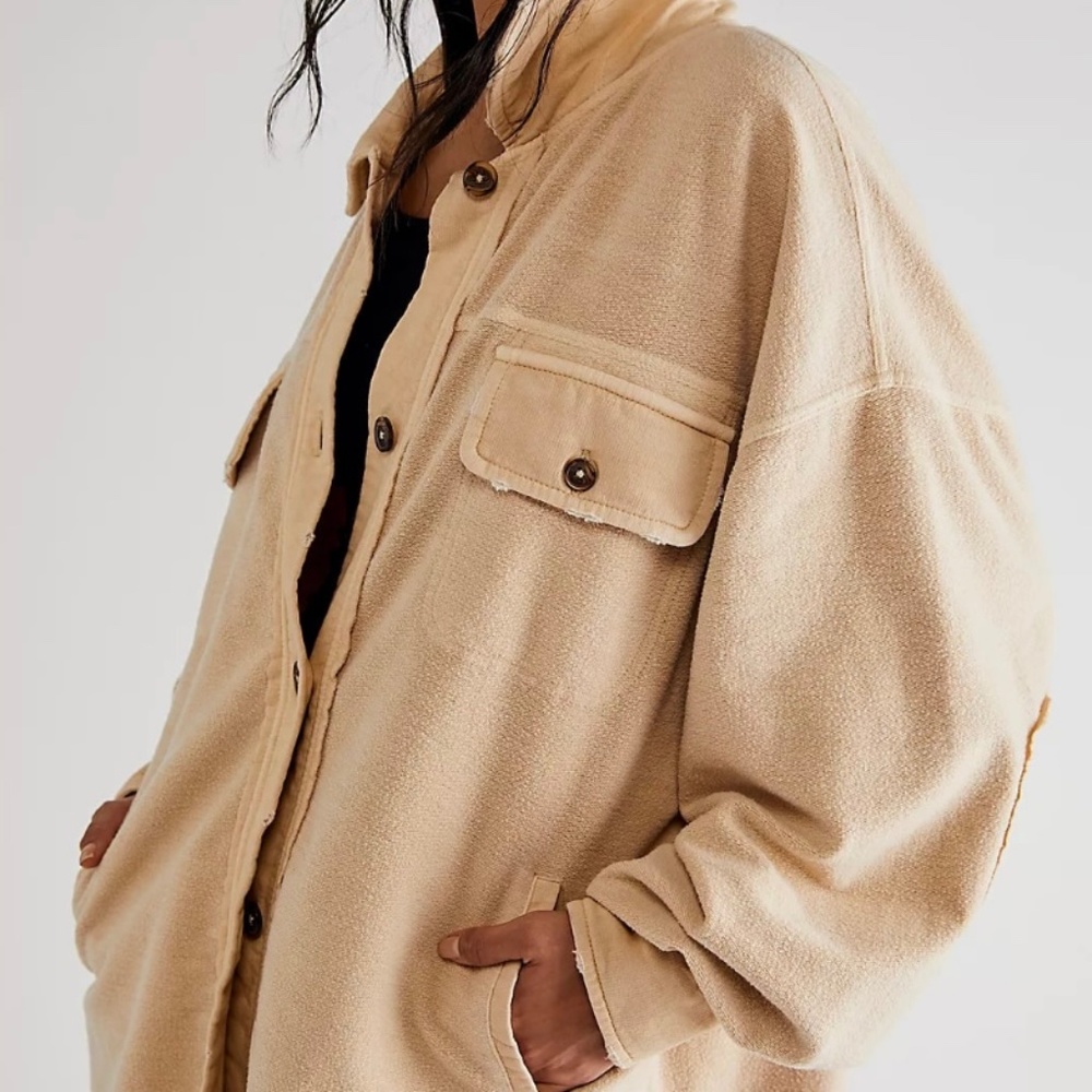 New w/Tags Free People Ruby Jacket Size Small Mustard Seed